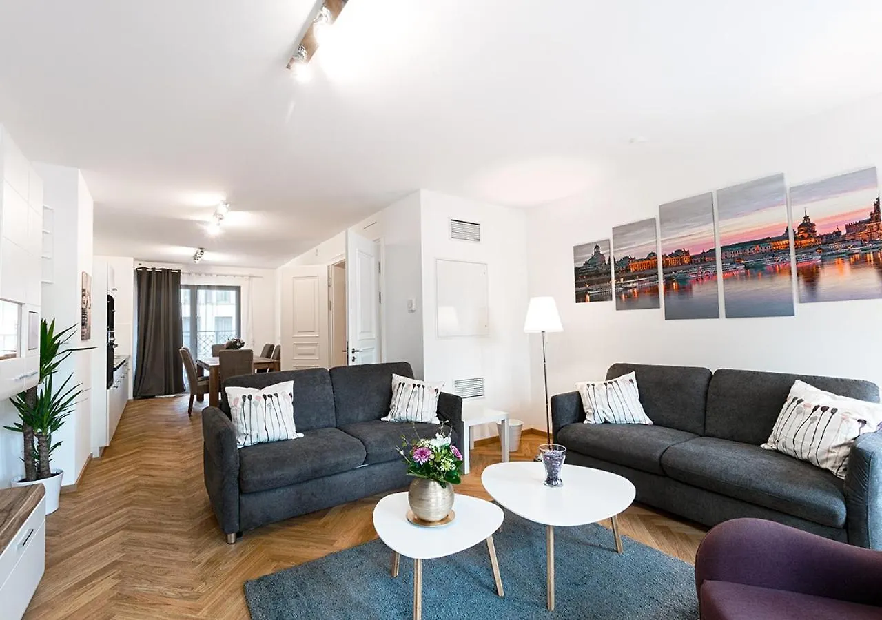 Familienapartment Mit Blick Zur Frauenkirche دريسدن